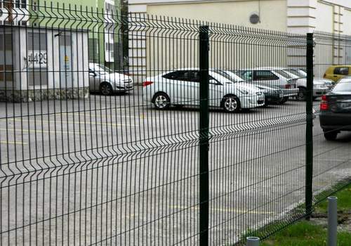 Ограждение парковки офиса, производства в Перми