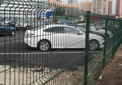 Ограждение парковки парковки бизнес центров в Перми